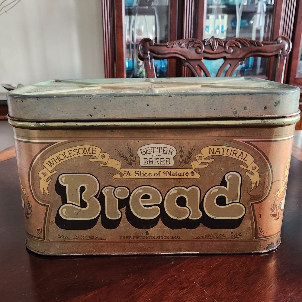Vintage BREAD Tin